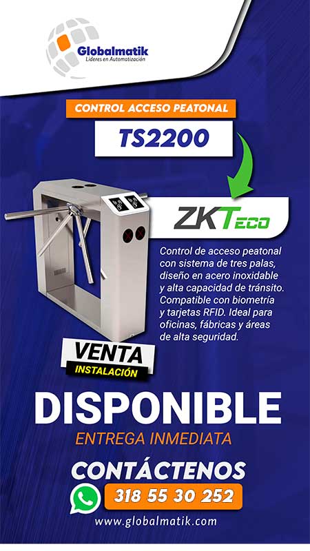 torniquetes de acceso medellin, cali